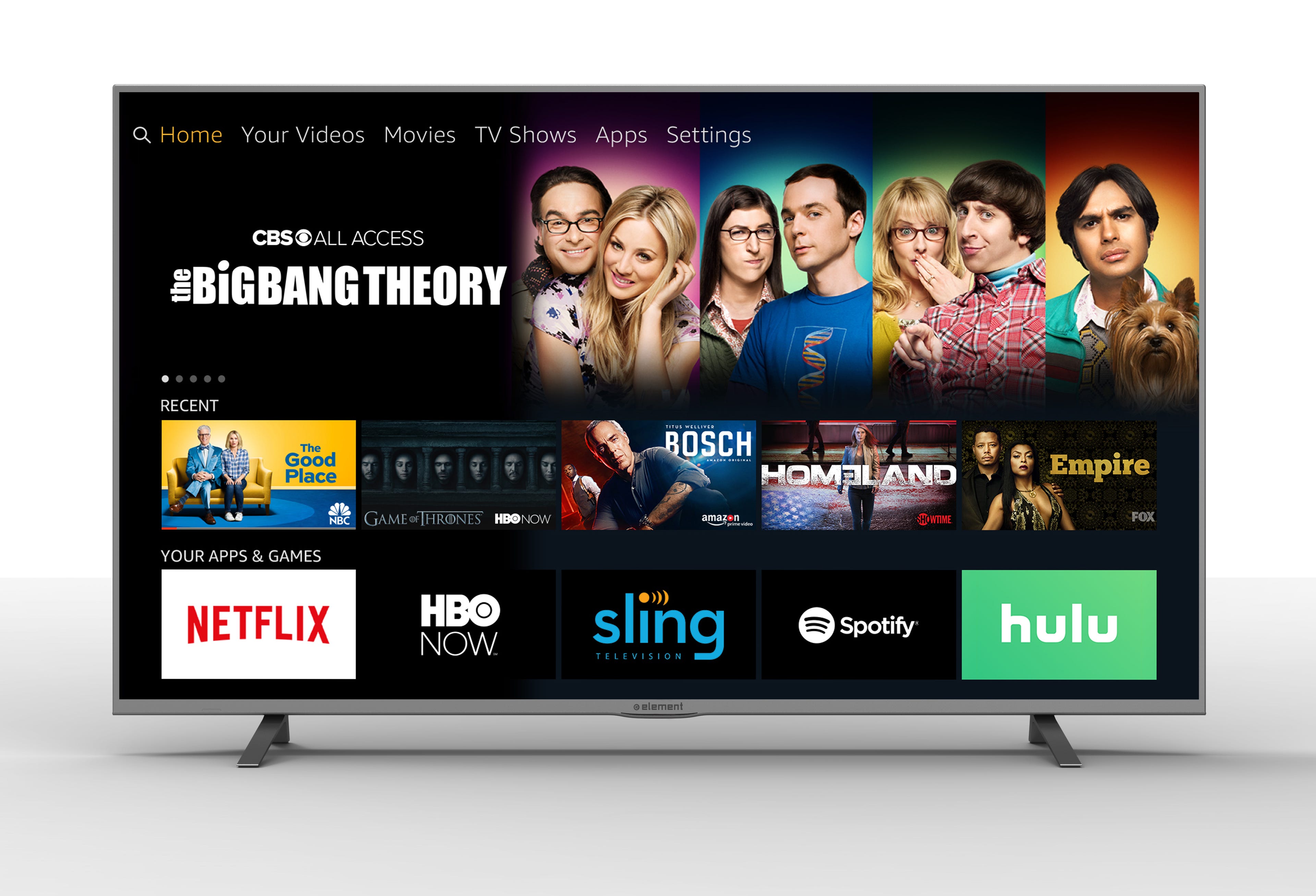 tvs with built in alexa